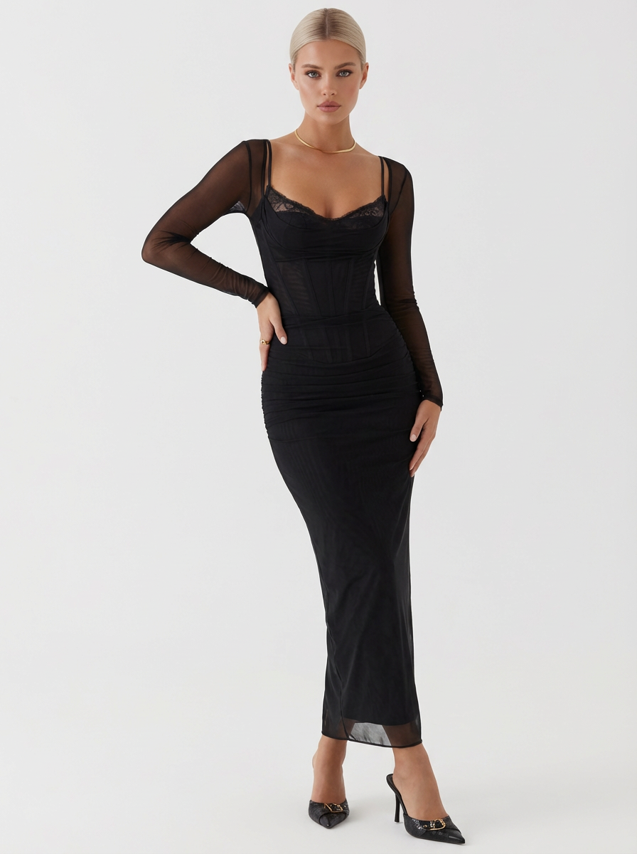 Anette - Maxi Kjole