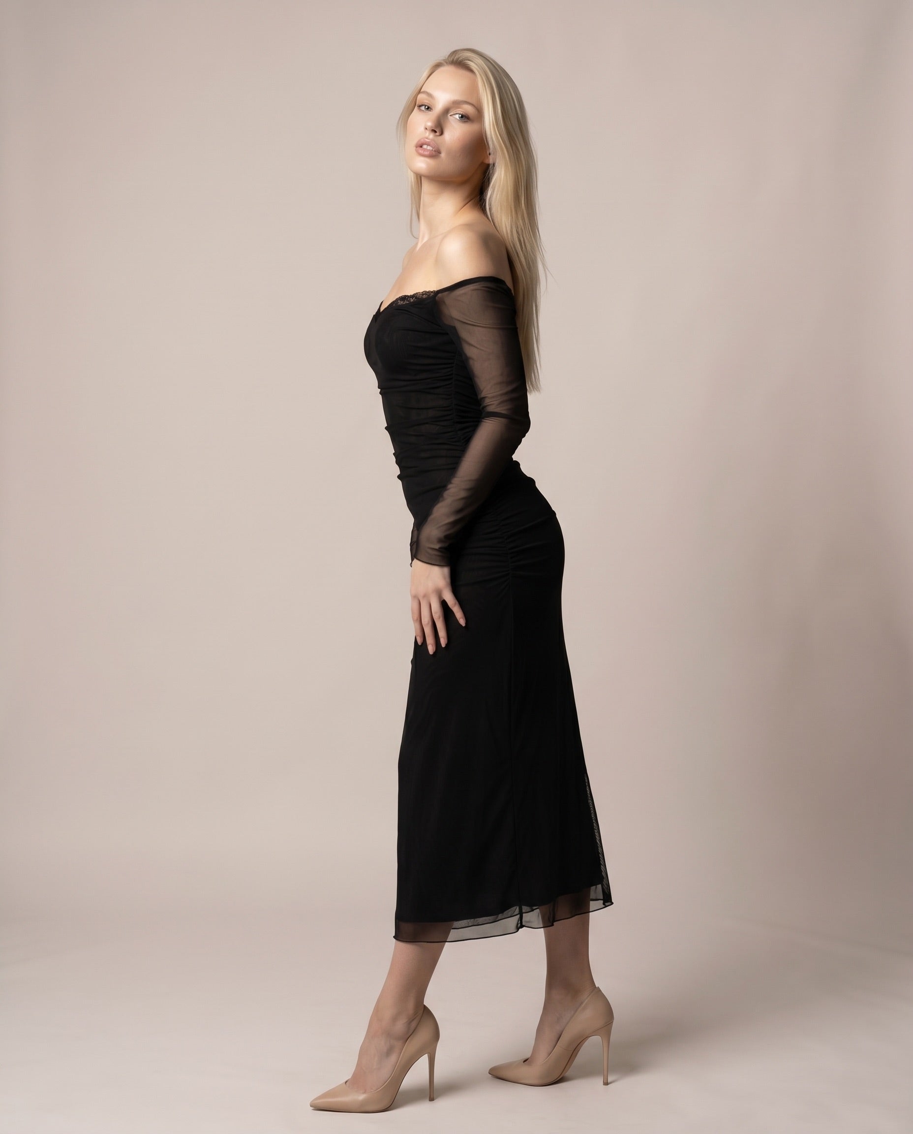 Rebecca - Midi Kjole