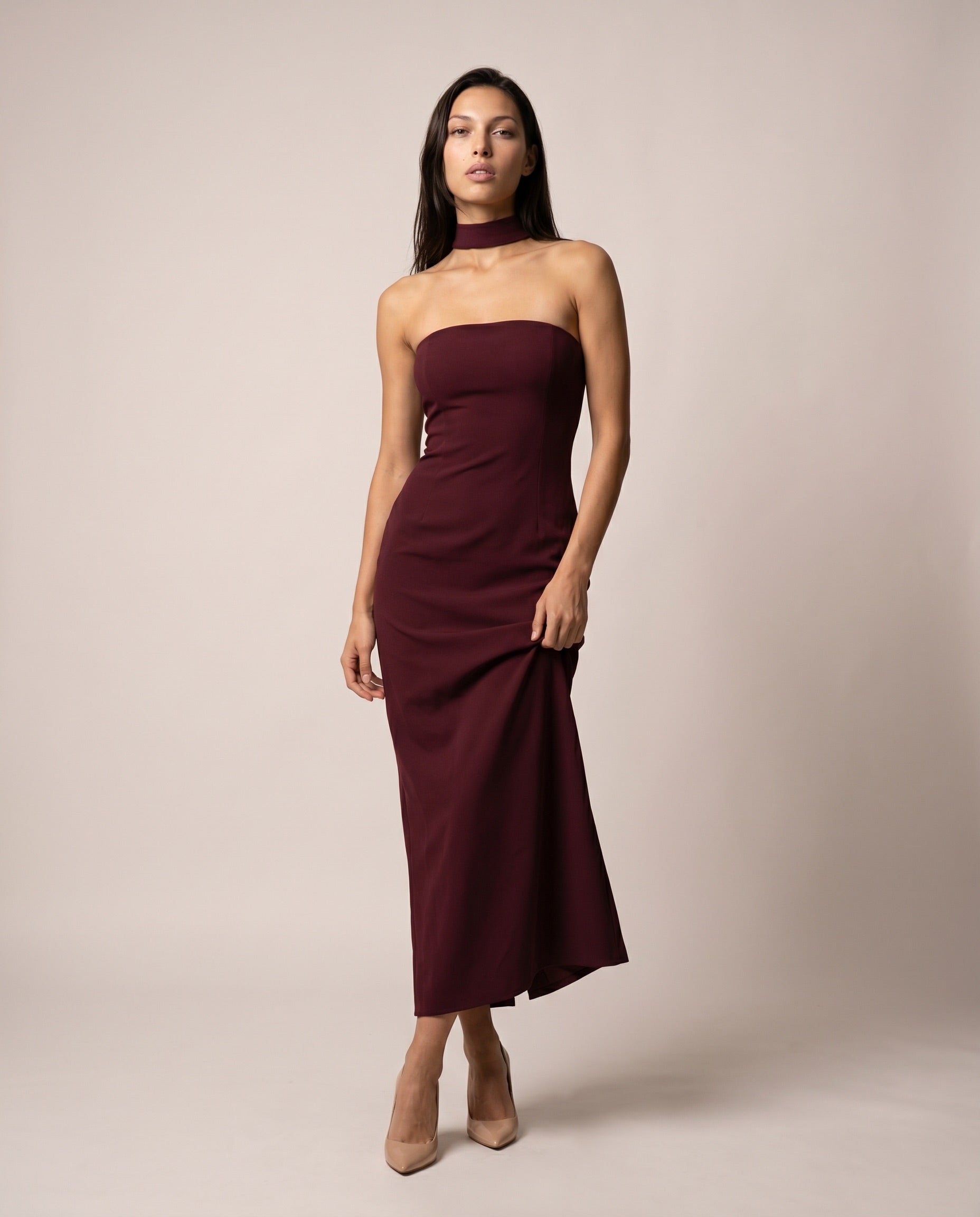 Cecilie - Maxi Kjole