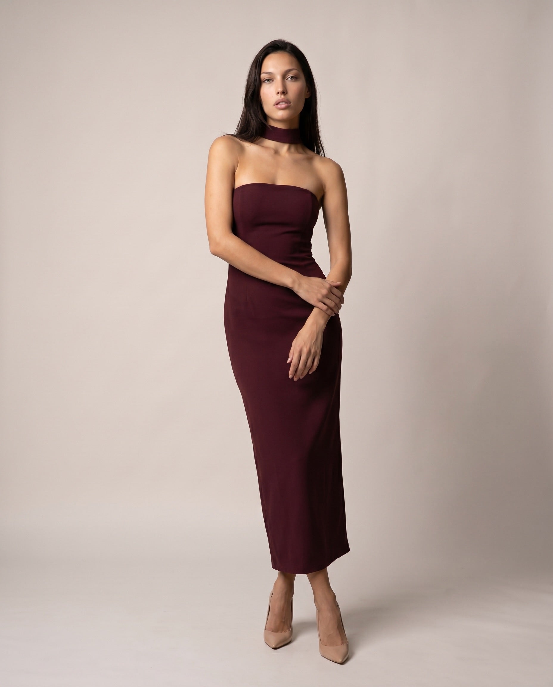Cecilie - Maxi Kjole
