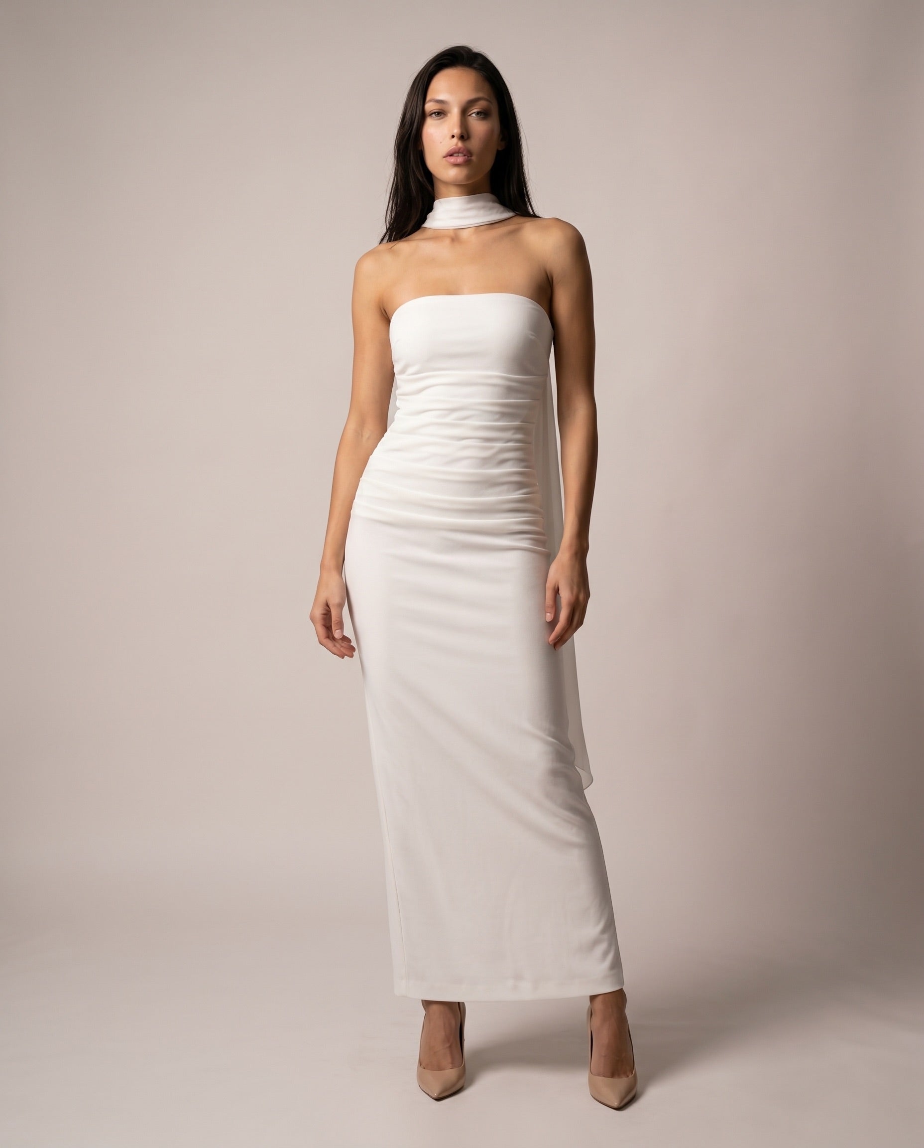 Cecilie - Maxi Kjole