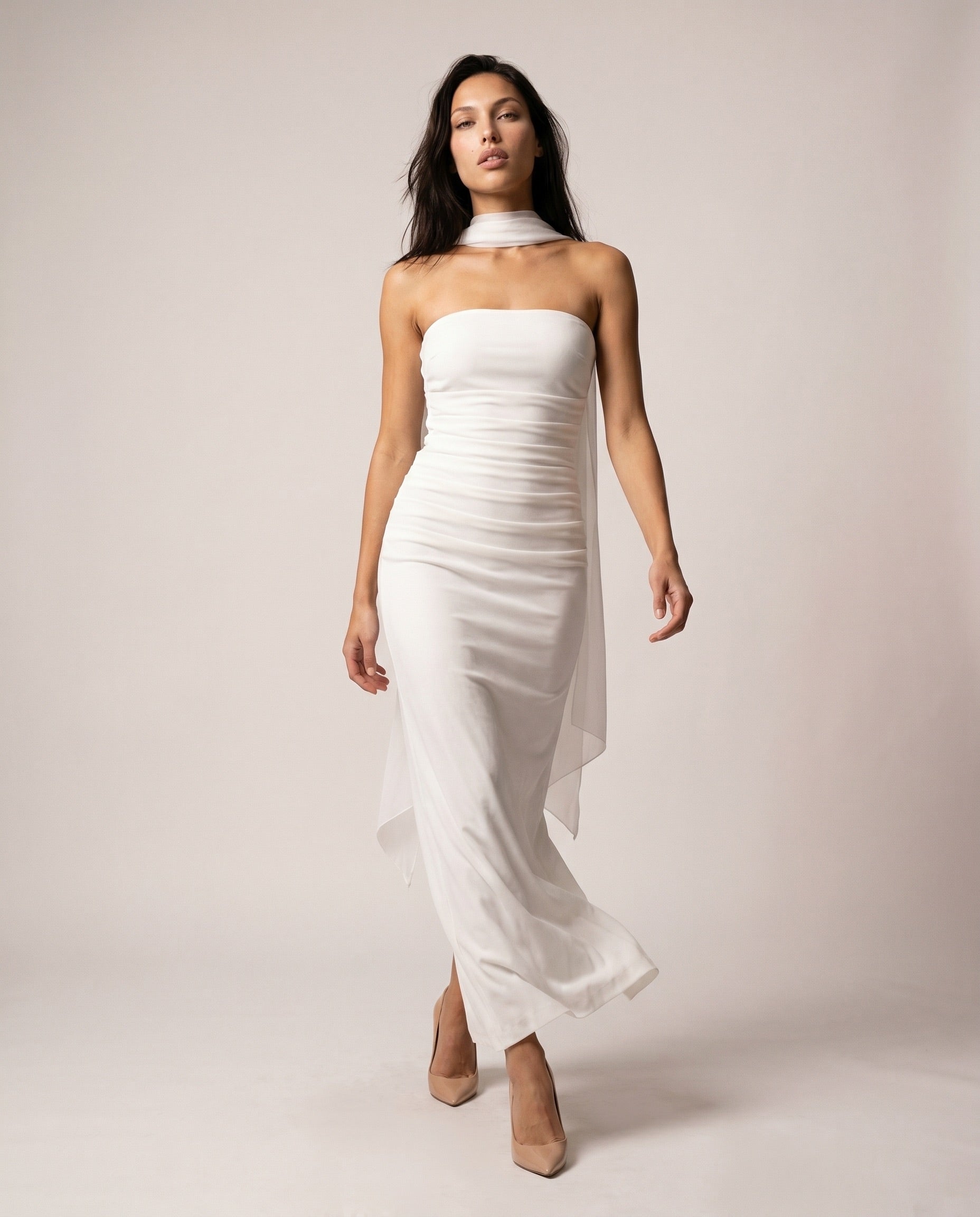 Cecilie - Maxi Kjole