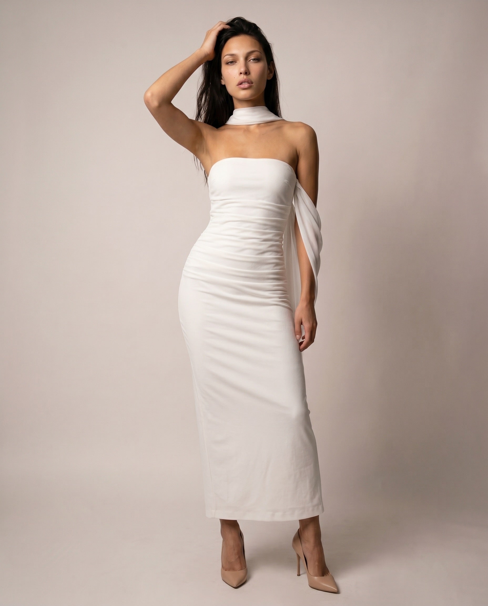 Cecilie - Maxi Kjole