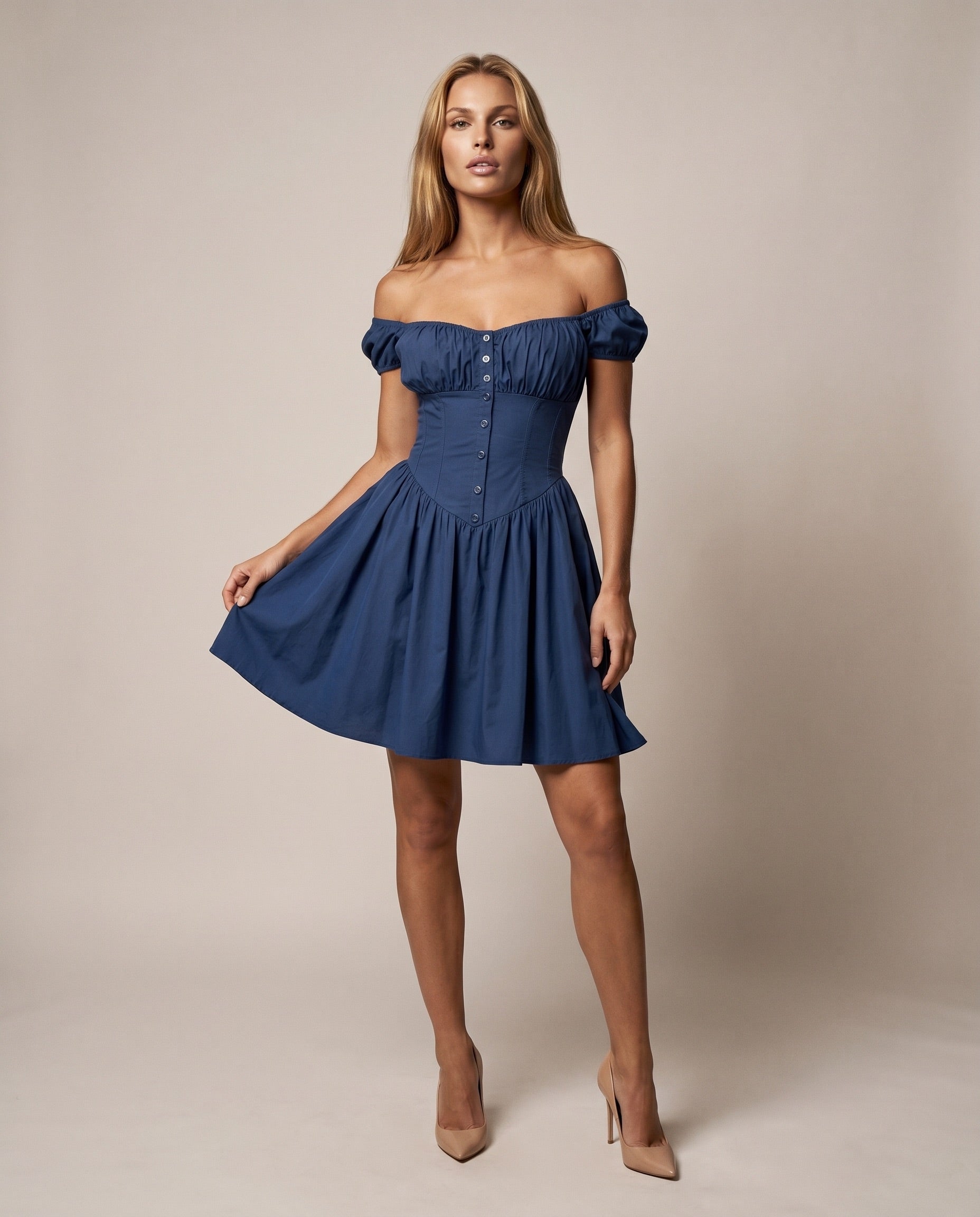 Anna - Mini Kjole