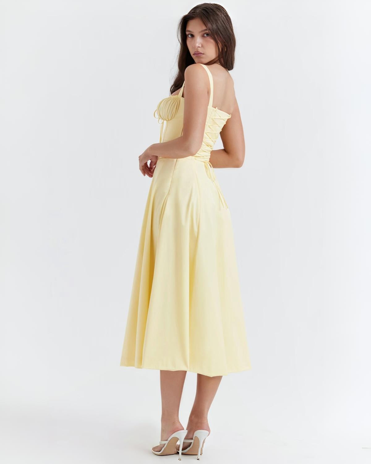 Katrine – Midi Kjole