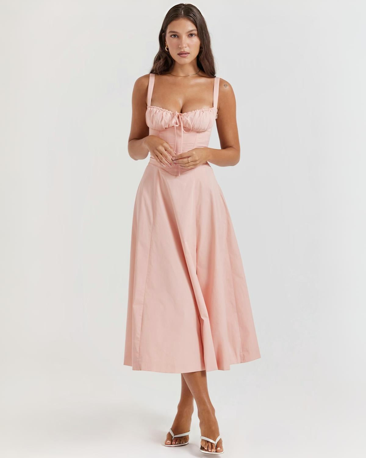 Katrine – Midi Kjole