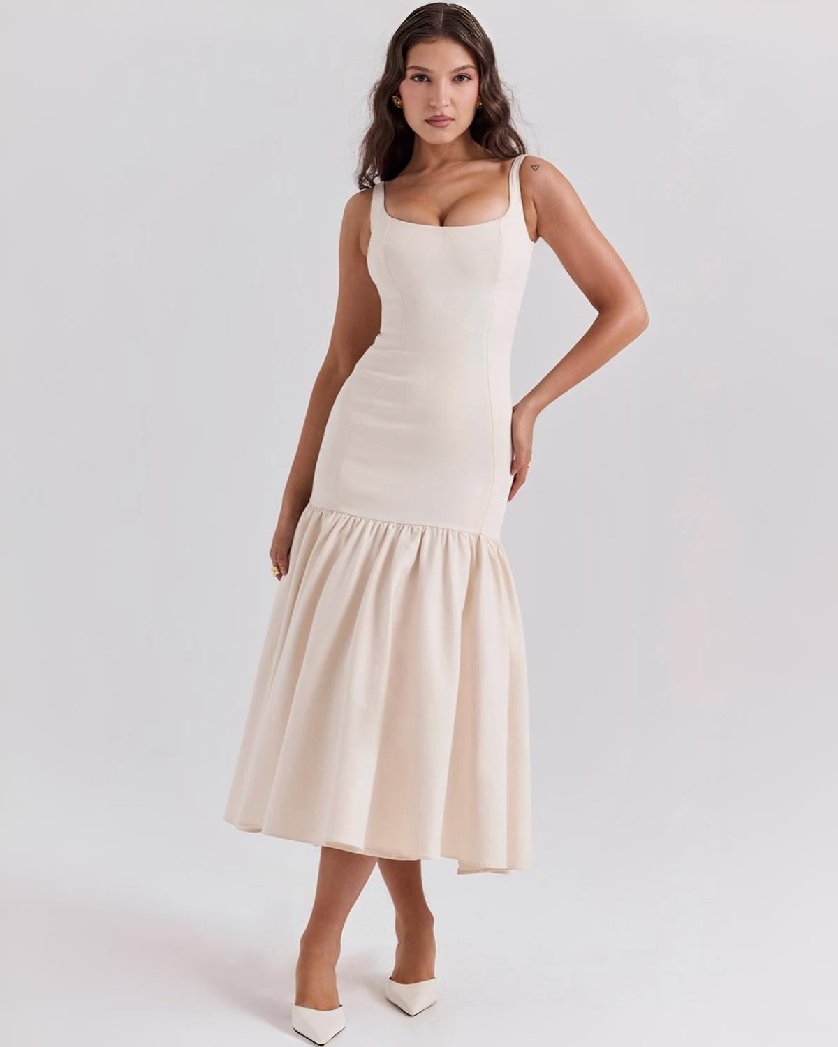 Thea – Midi Kjole