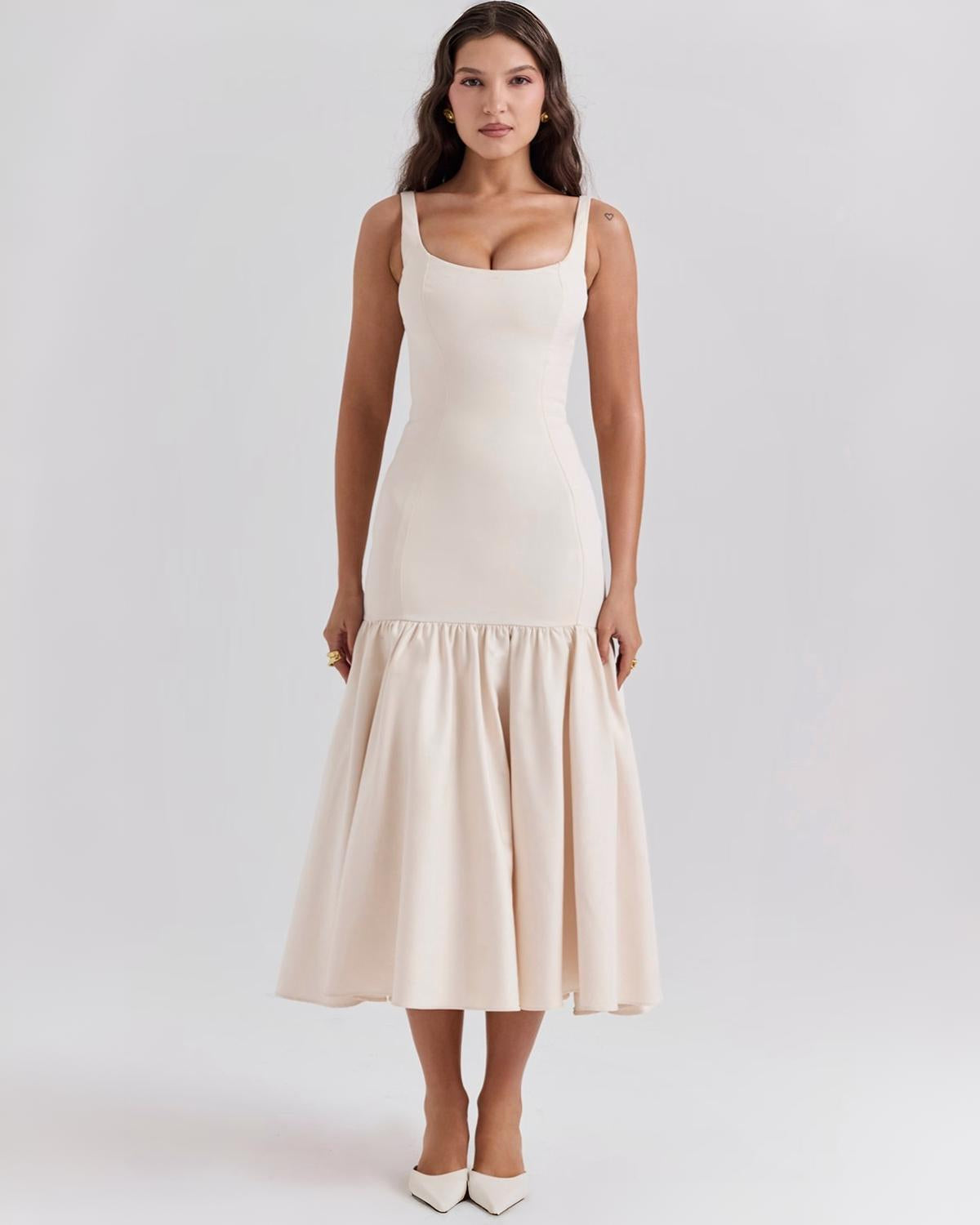 Thea – Midi Kjole