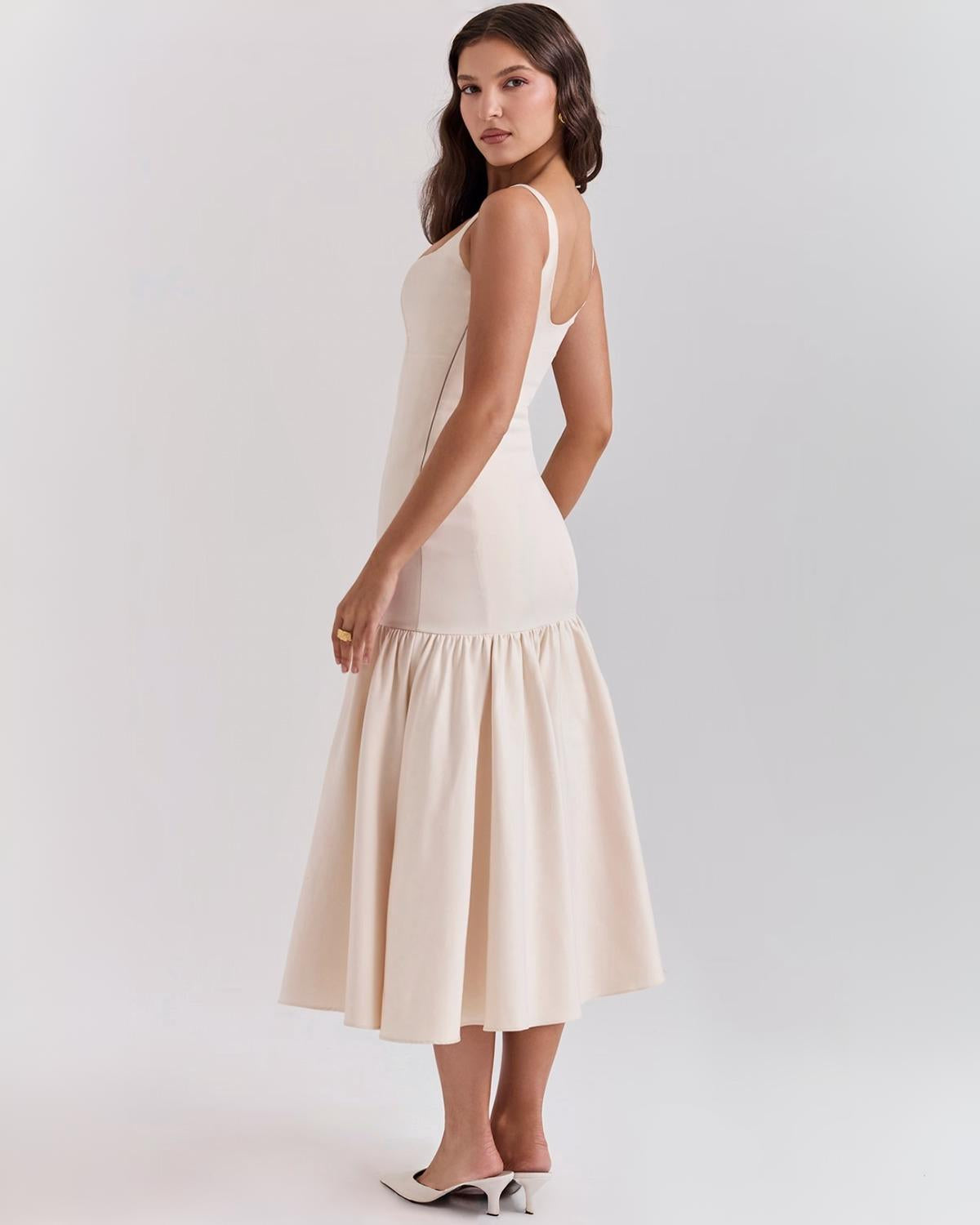 Thea – Midi Kjole